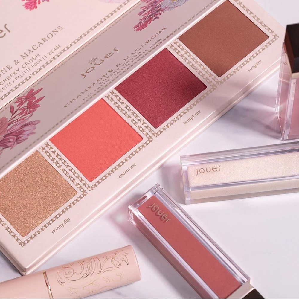 Jouer Cheeky Crush Champagne & Macarons Face Palette - Picture 6 of 15
